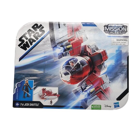Star Wars Mission Fleet T-6 Jedi Shuttle Ahsoka Tano Figure Hasbro Disney New - Picture 1 of 5